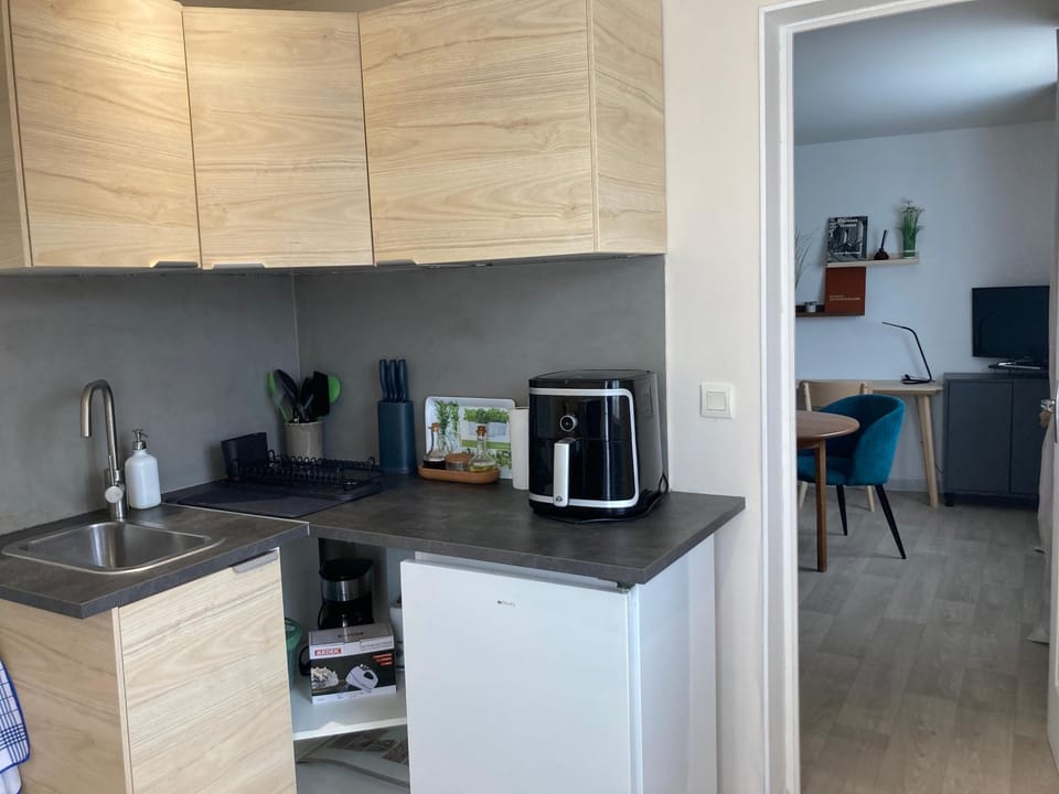 Studio avec jardin Apartment in Normandy