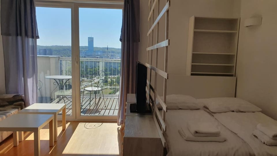 Apartament 18 Piętro Panoramiczny Widok Przymorze Gdańsk Apartment in Gdansk