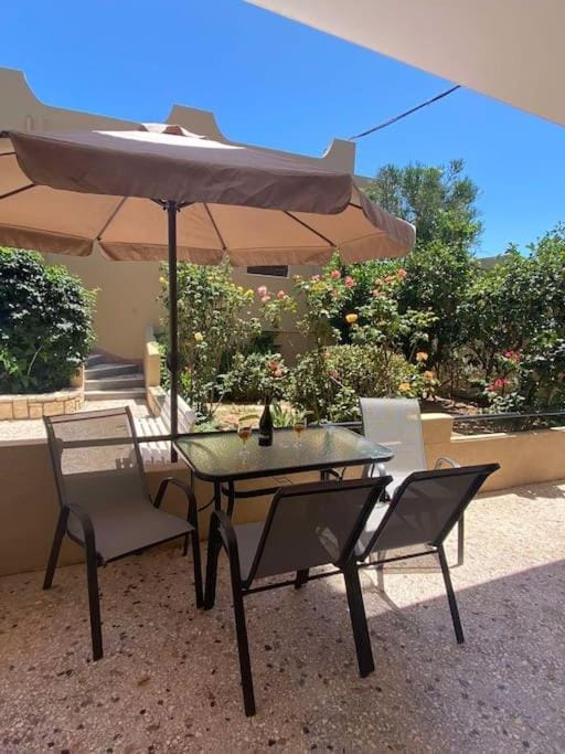 Miros garden in Agia Pelagia 50m from the beach Apartment in Crete