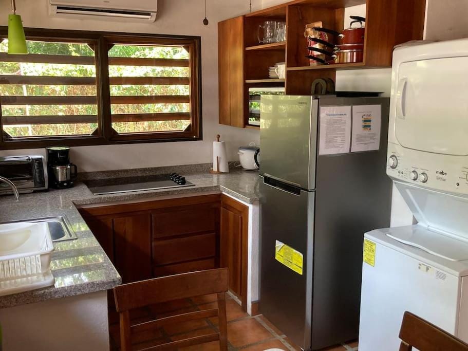 Kitchen or kitchenette, oven