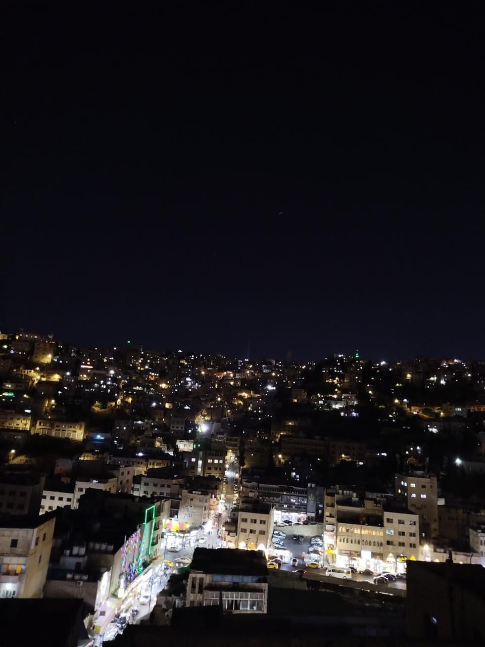 Night, Bird's eye view