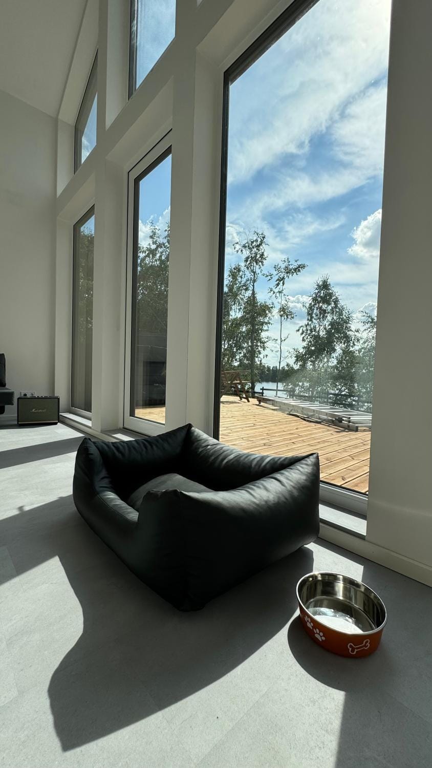 Living room, Seating area, River view