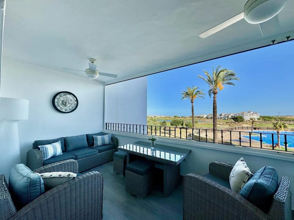 View (from property/room), Balcony/Terrace, Pool view
