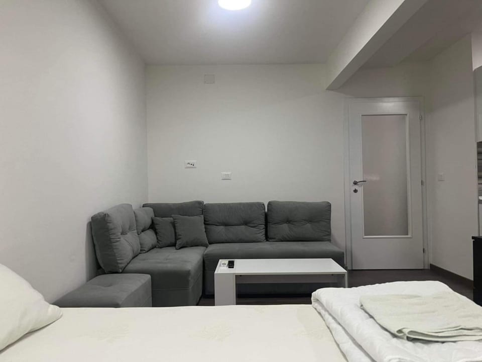 Bed, Living room, Photo of the whole room, Seating area, Bedroom