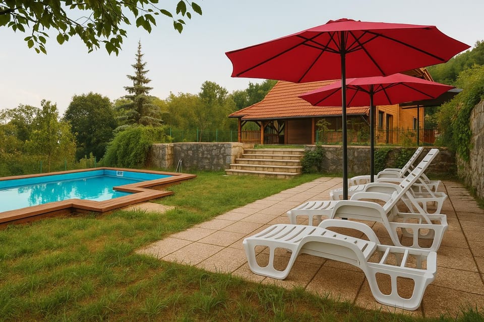 Villa Felix with spectacular pool in green oasis Villa in Primorje-Gorski Kotar County