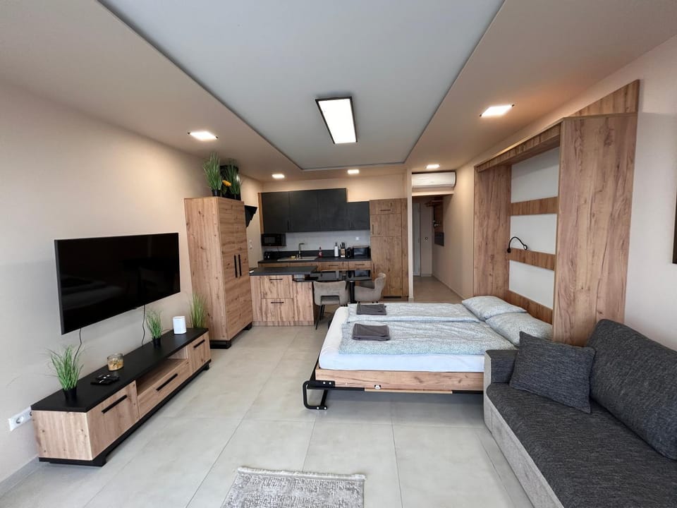 Living room, Bedroom