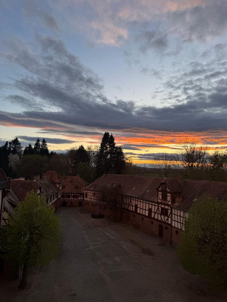 Historische Mühle am Schloss House in Hesse