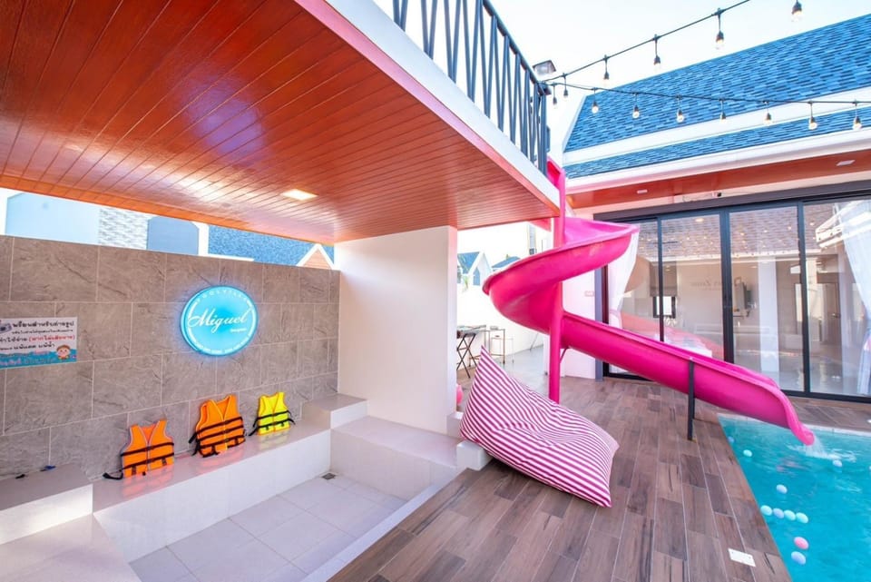 Miguel Pool Villa House in Pattaya City