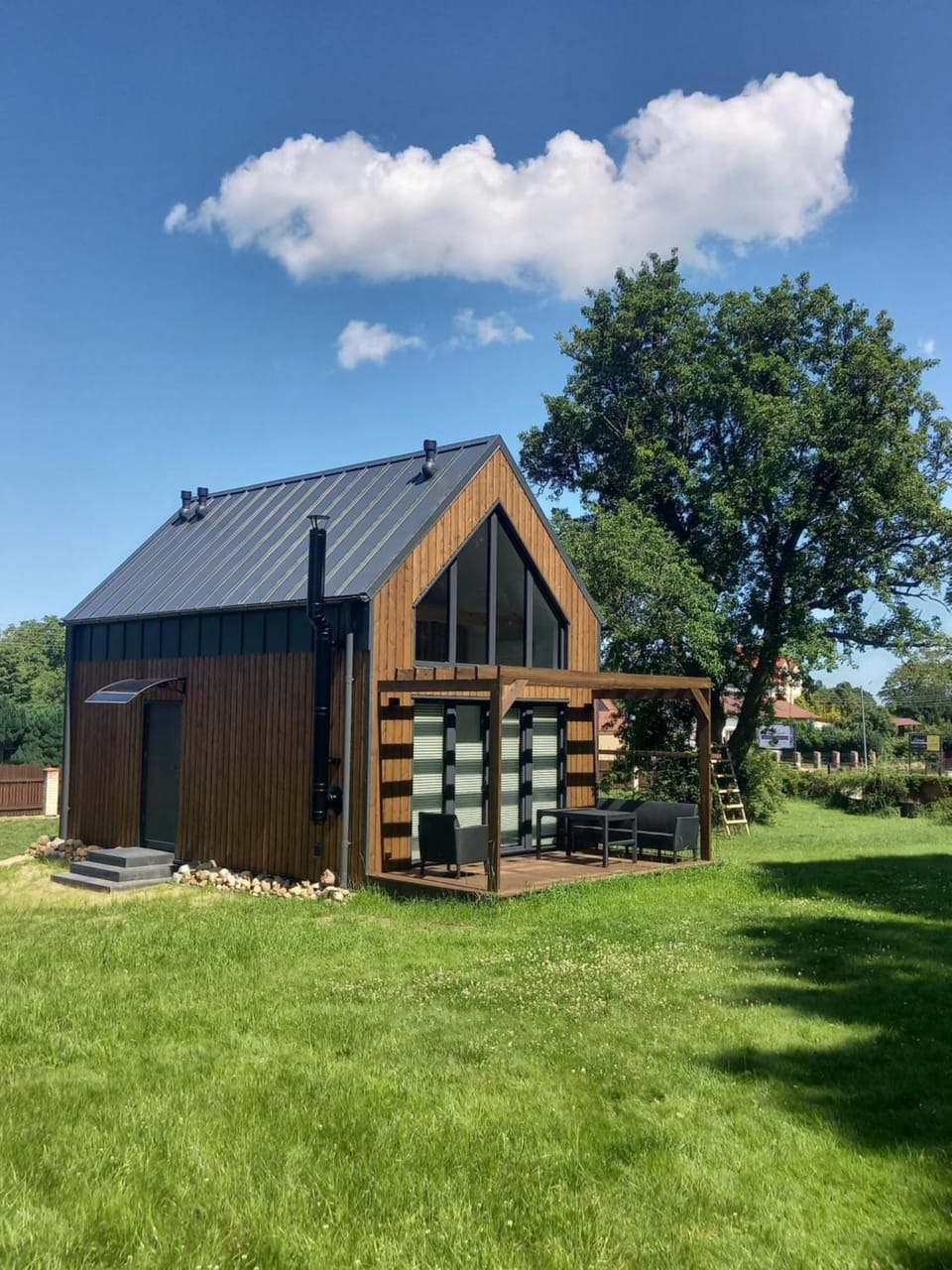 Property building, Garden, Garden view