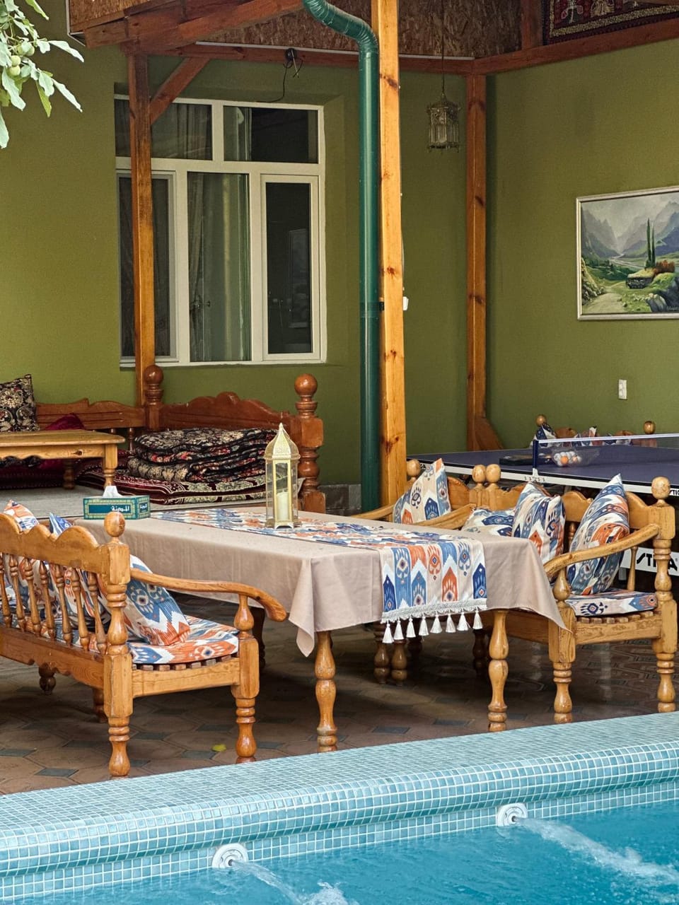 Day, Dining area, Swimming pool