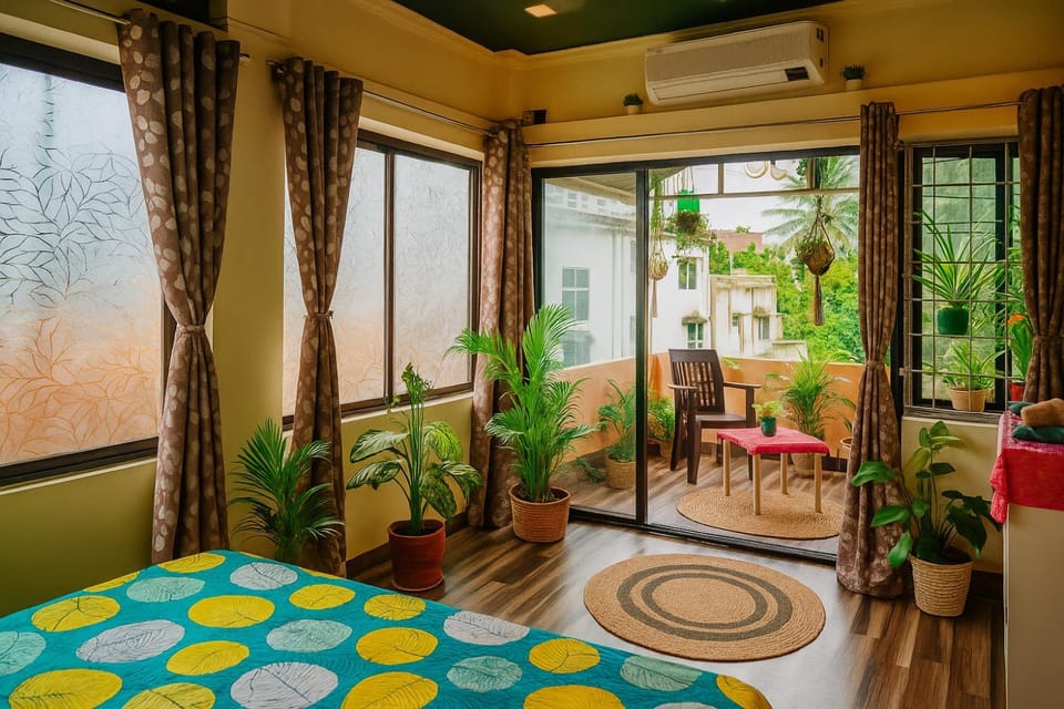 Bed, Balcony/Terrace, Bedroom
