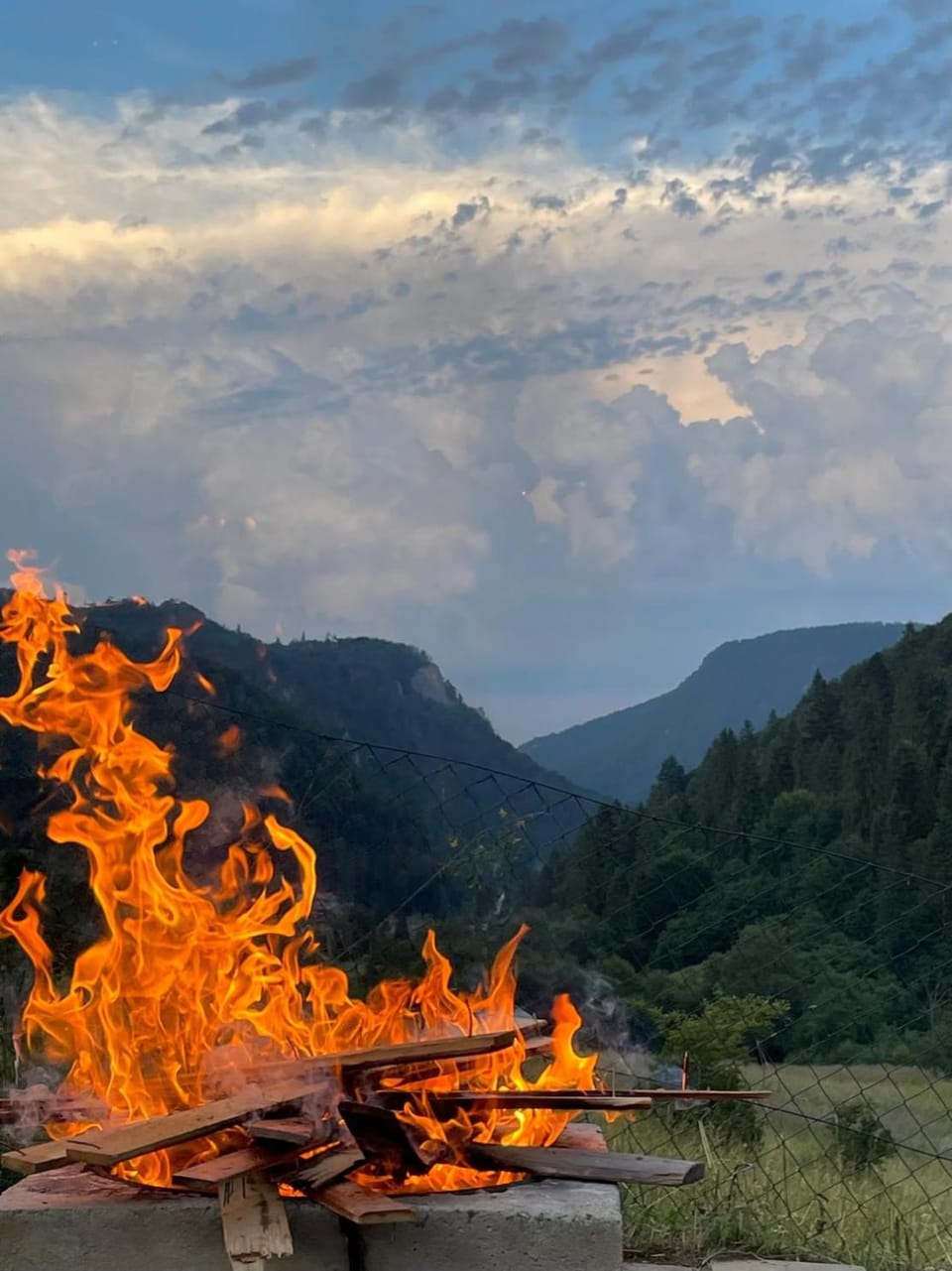Natural landscape, Mountain view