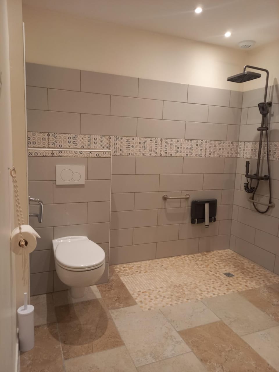 Shower, Toilet, Bathroom, Facility for disabled guests, acessibility