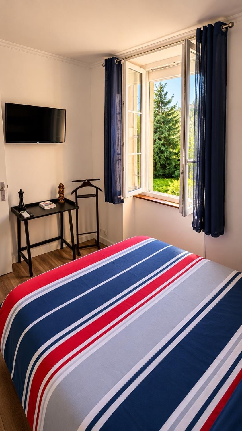 Bed, TV and multimedia, Evening entertainment, Bedroom