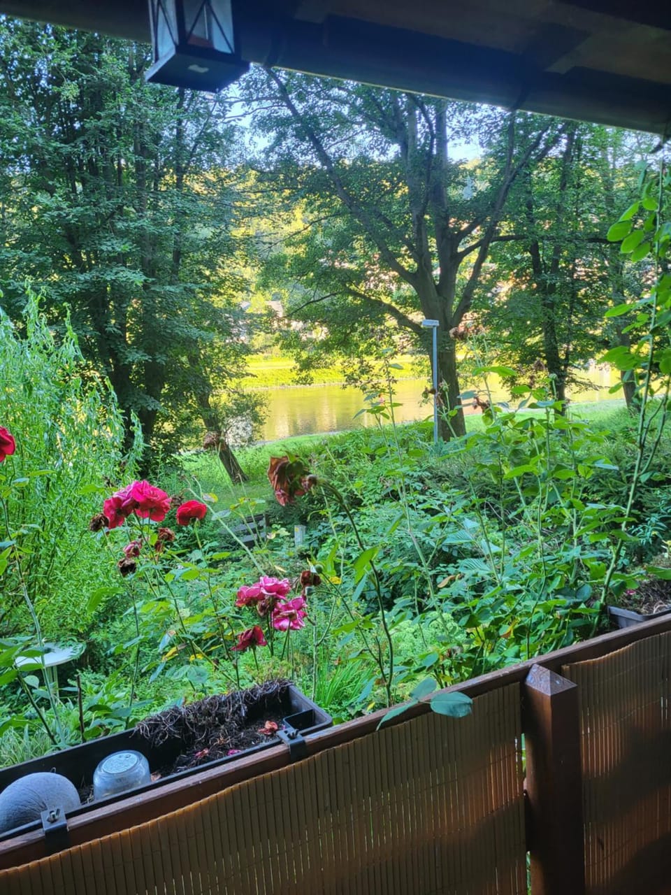 Romantische Gartenlaube mit Blick auf die Elbe Apartment in Sächsische Schweiz-Osterzgebirge