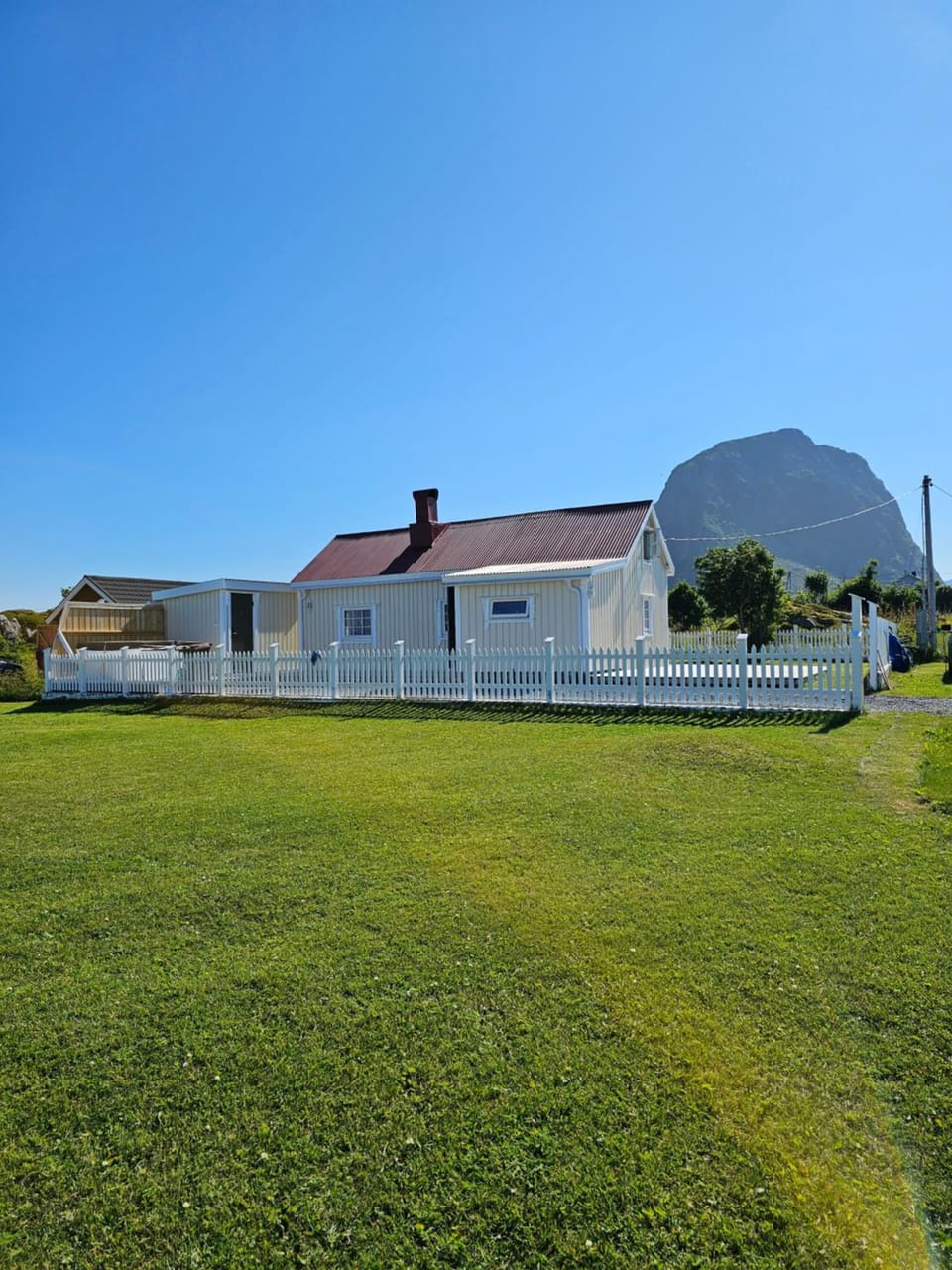 Property building, Garden view