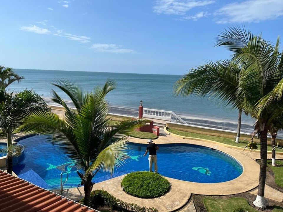 Natural landscape, Beach, Pool view, Sea view, Swimming pool