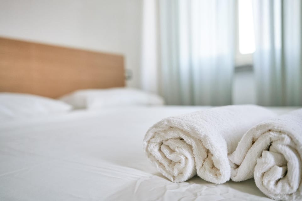 Decorative detail, towels