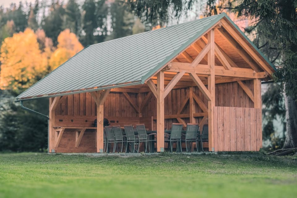 BBQ facilities, Garden, Seating area, Garden view