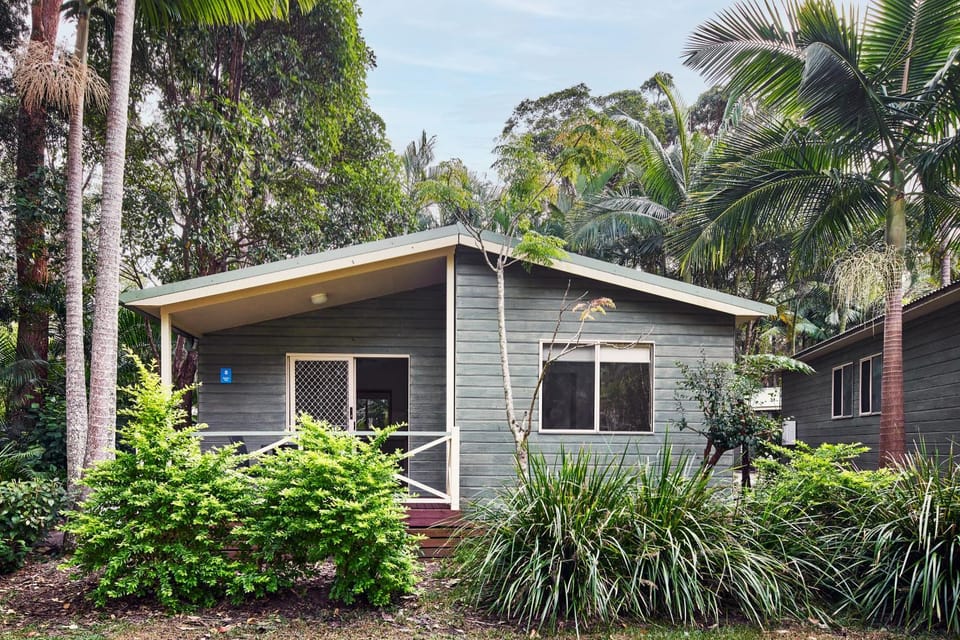 Property building, Garden view