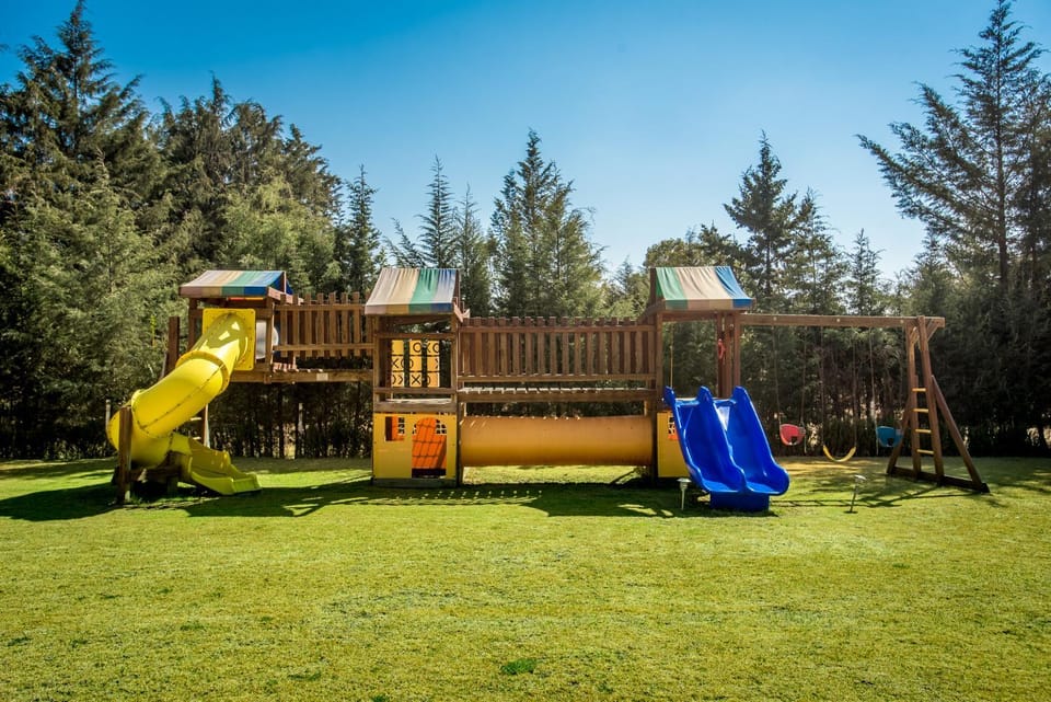 Day, Children play ground, Garden, Garden view