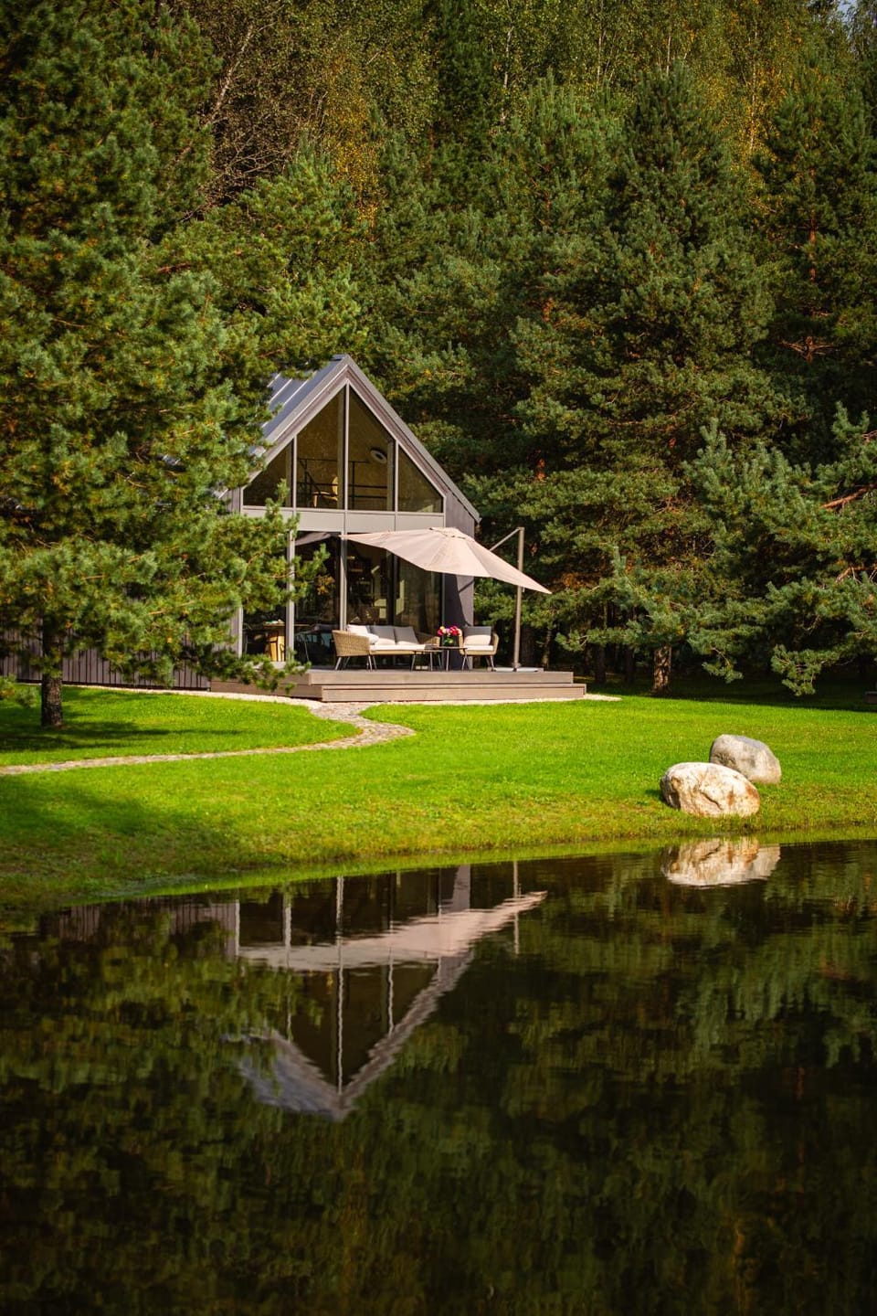 Māja Klusumā House in Latvia