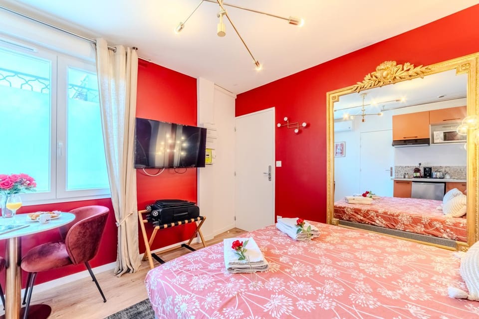 Prestige Jacuzzi & Clim, parking - Roanne centre-ville Apartment in Auvergne-Rhône-Alpes