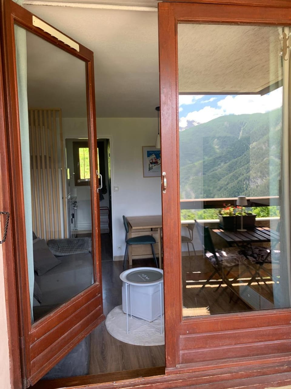 Cocon chaleureux, avec vue et au calme Apartment in Uvernet-Fours