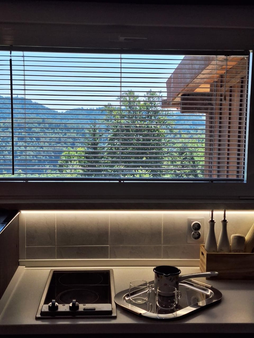 Natural landscape, Kitchen or kitchenette, Mountain view