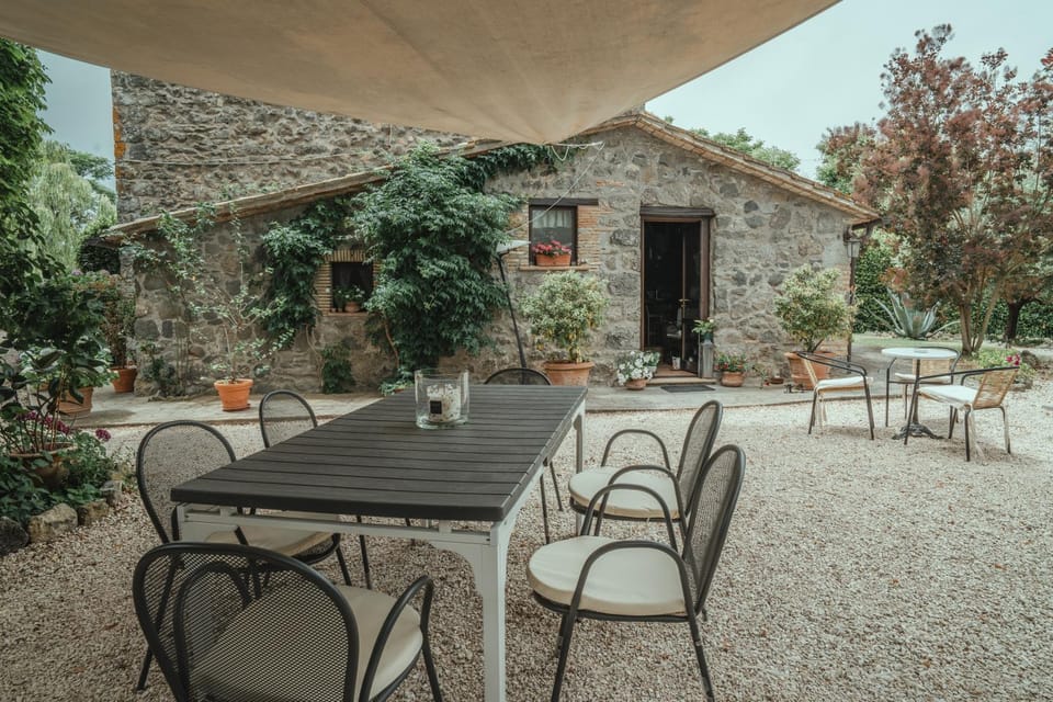 Patio, Spring, Garden, Garden view