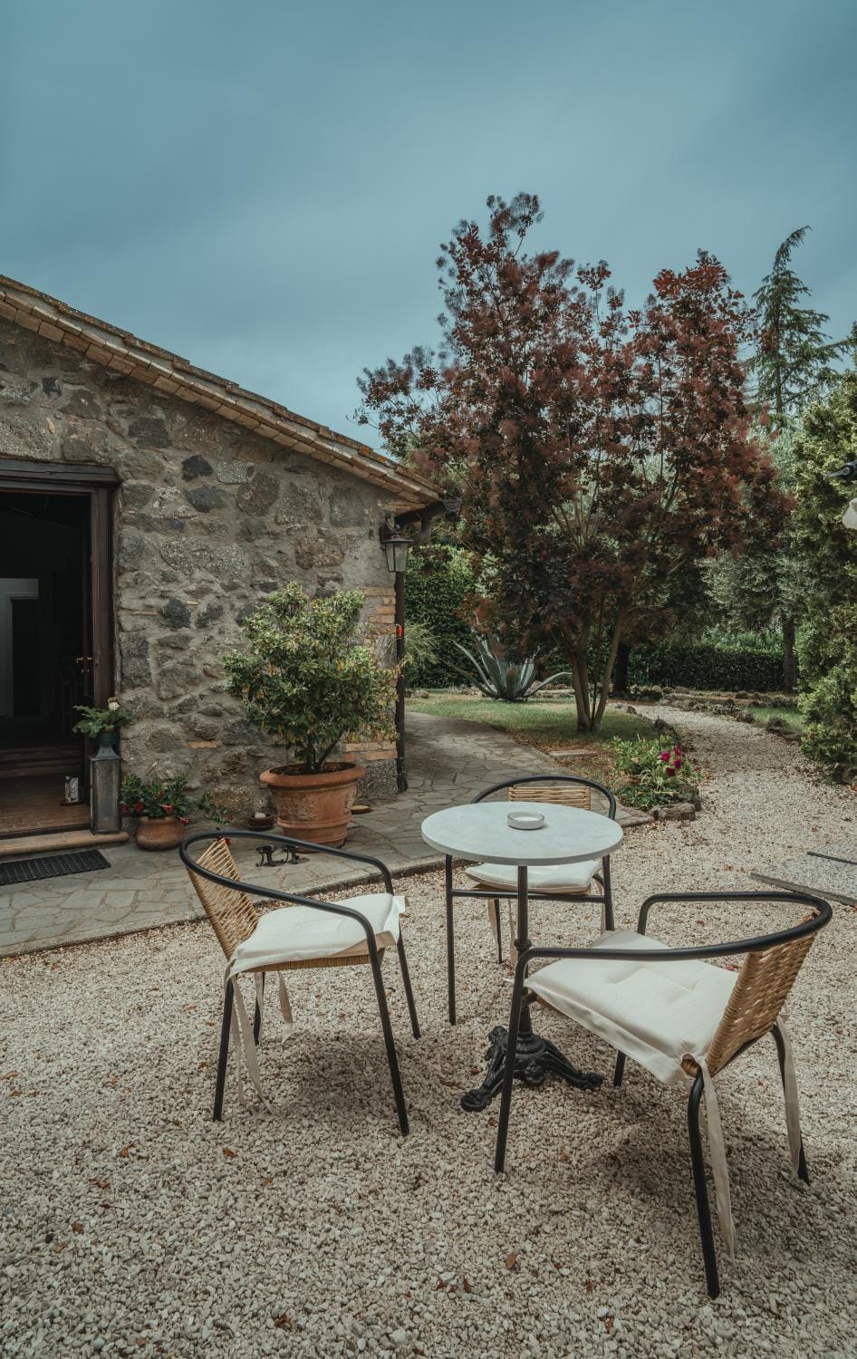 Spring, Day, Garden, Garden, Garden view