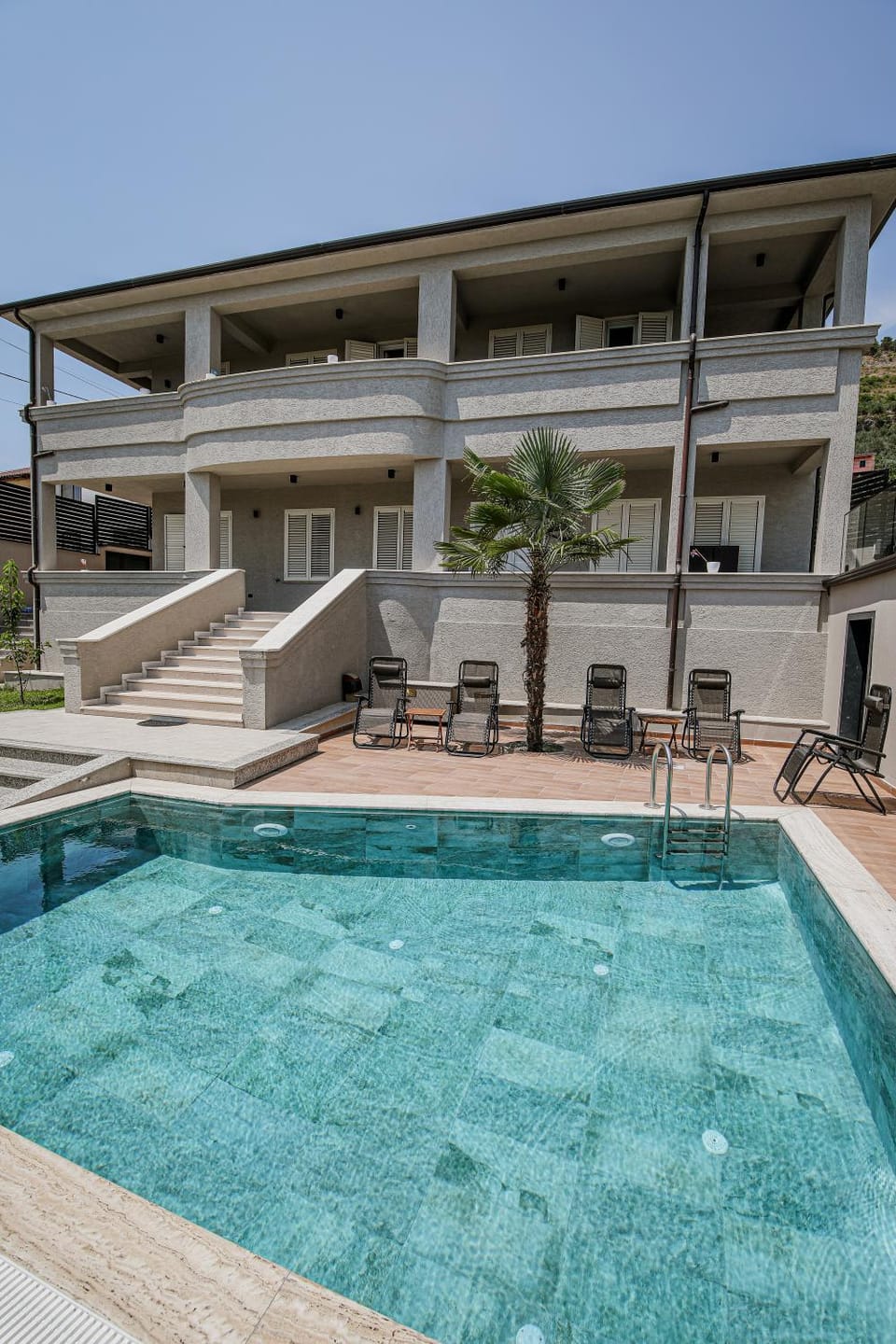 Property building, Pool view, Swimming pool