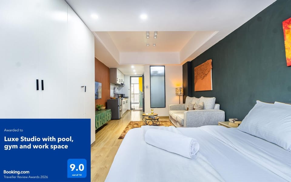 Himalaya Heights Luxe Studio with pool & gym Apartment in Nairobi
