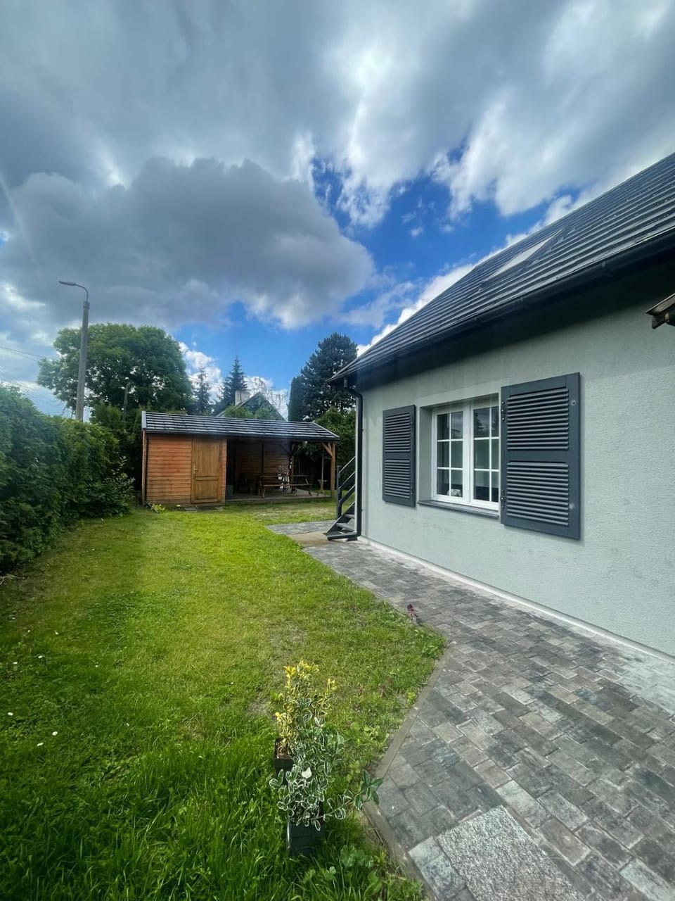 Property building, Garden