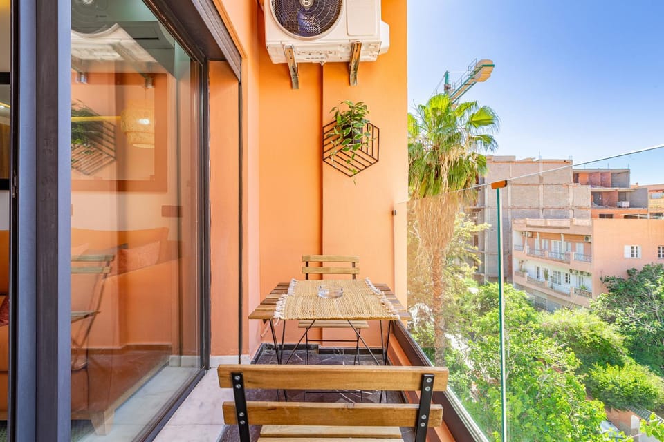 Property building, Patio, Day, View (from property/room), Balcony/Terrace, Dining area