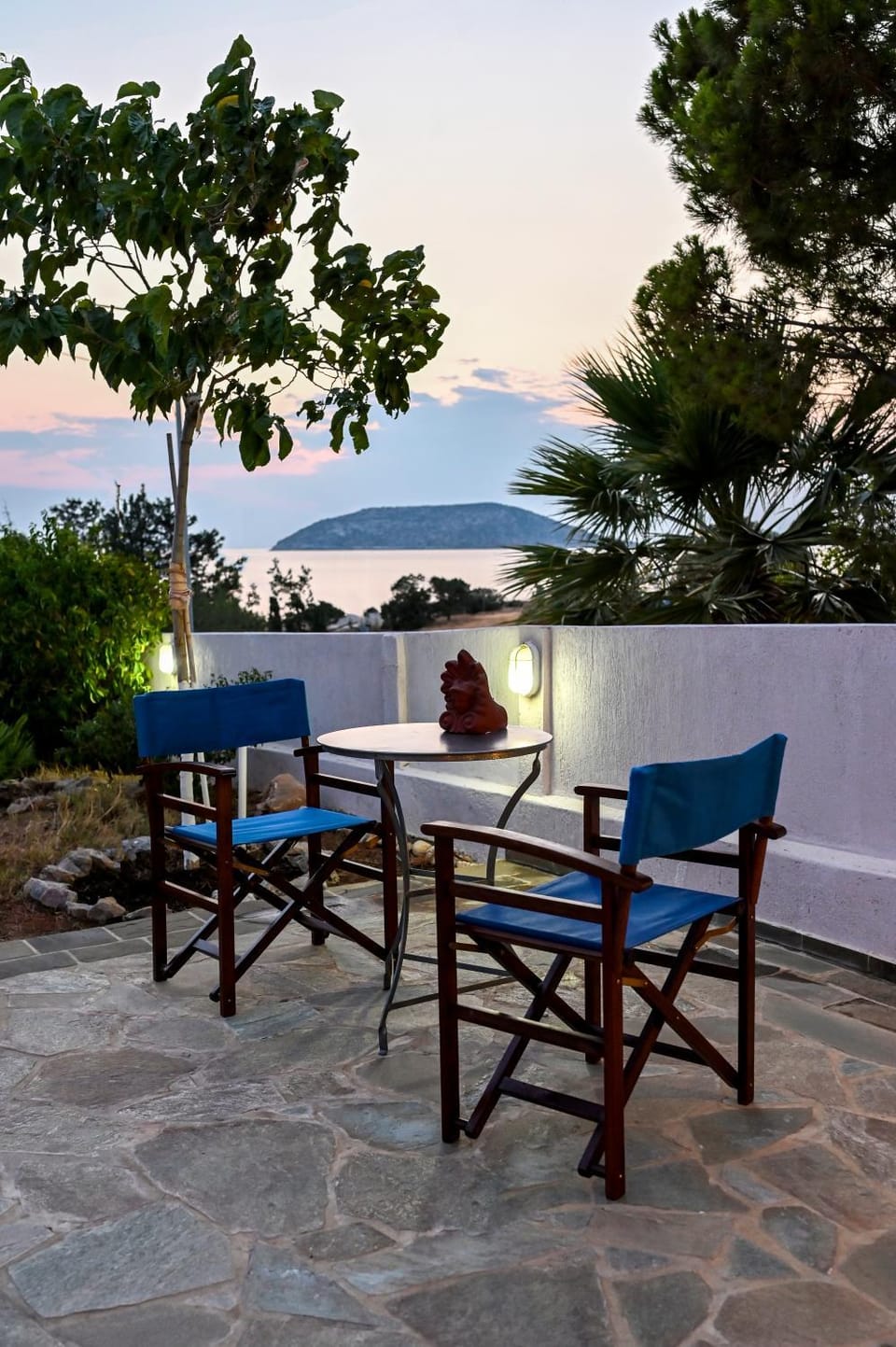 Natural landscape, Garden, Sea view
