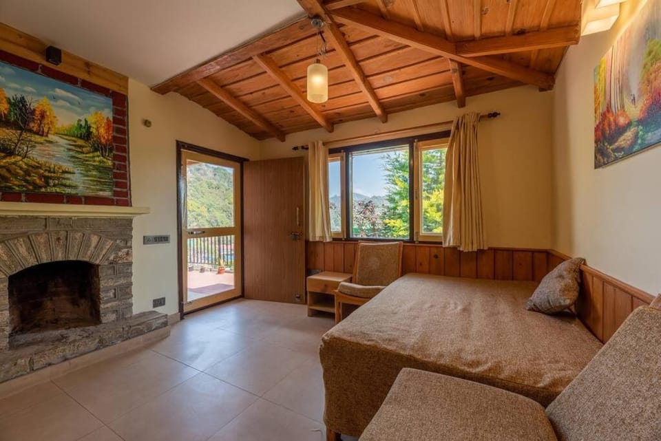 Pet-Friendly 2BR cottage w mountain view C4 House in Uttarakhand