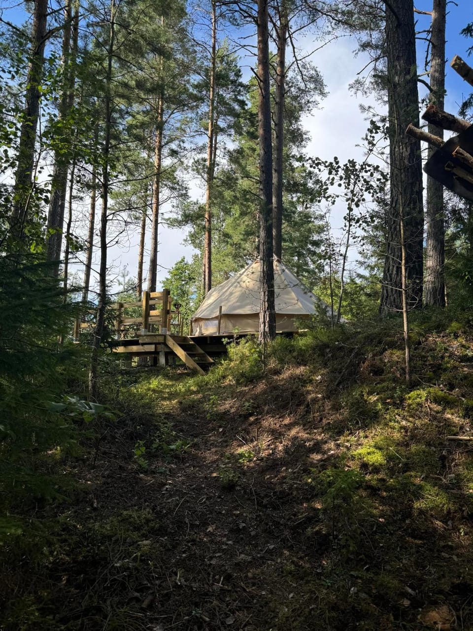 Tranan glamping Luxury tent in Västra Götaland County