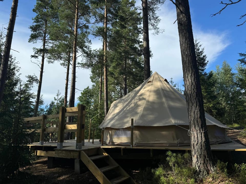 Tranan glamping Luxury tent in Västra Götaland County