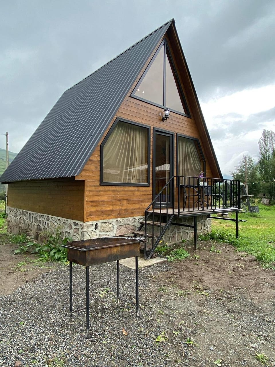 Property building, Garden view