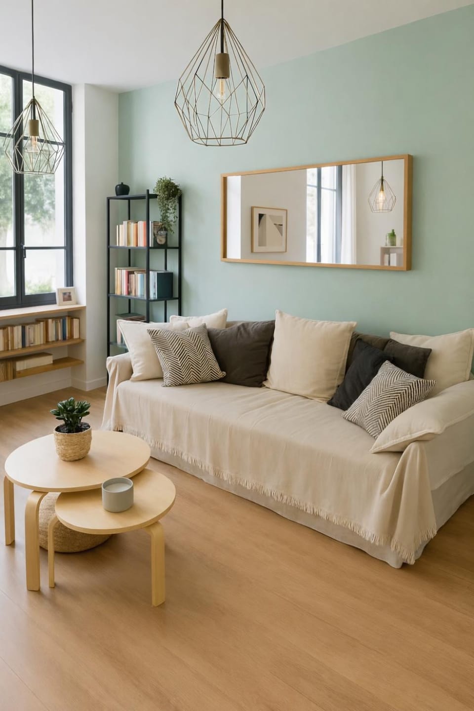 Library, Living room