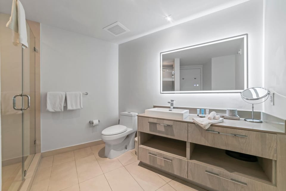 Shower, Toilet, Bathroom, towels