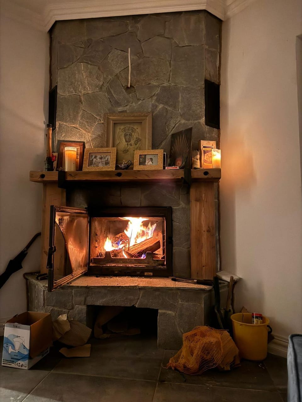 fireplace