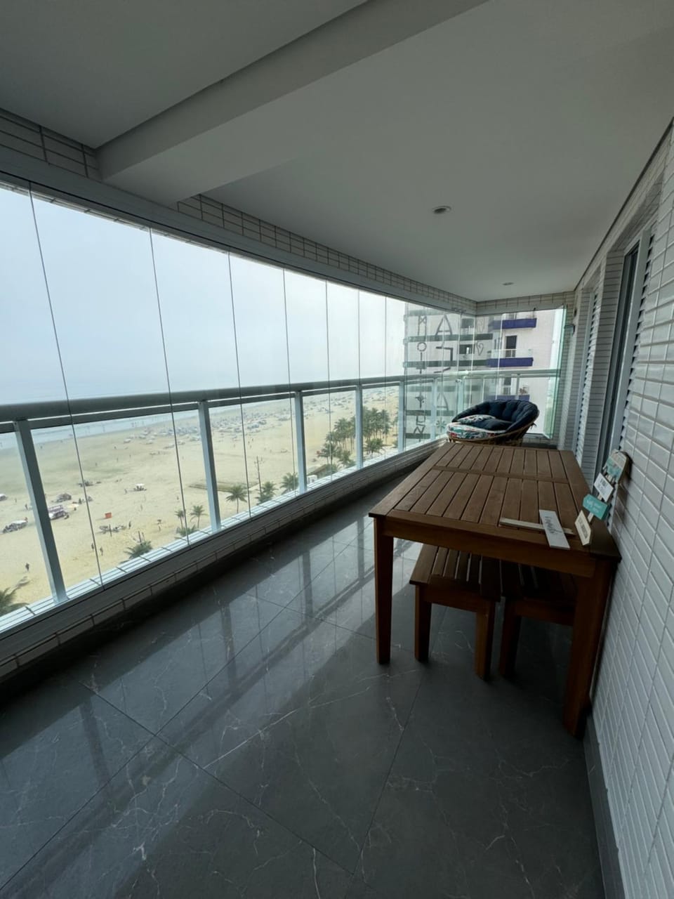 Apartamento Boqueirão Vista Mar Apartment in State of São Paulo