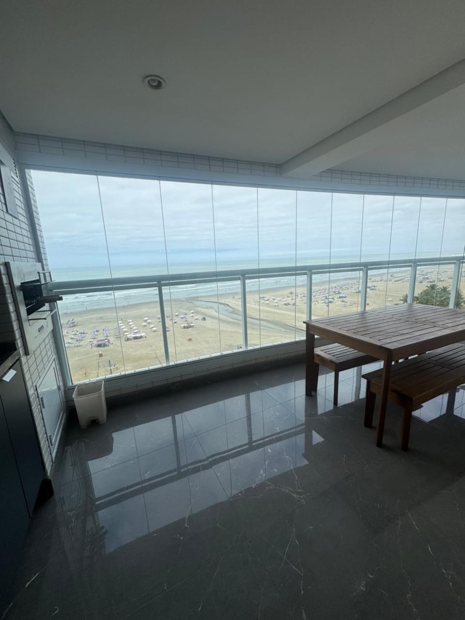 Apartamento Boqueirão Vista Mar Apartment in State of São Paulo