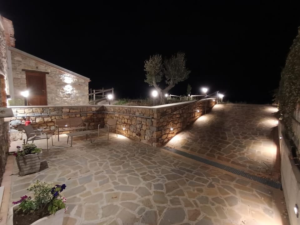 Patio, Night