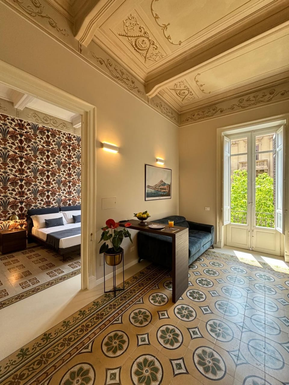 Living room, Bedroom