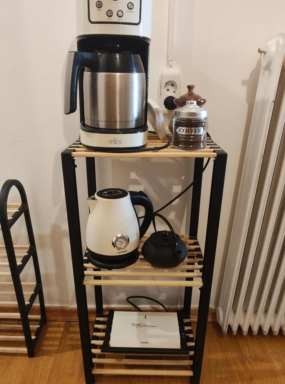 Coffee/tea facilities, Kitchen or kitchenette, toaster