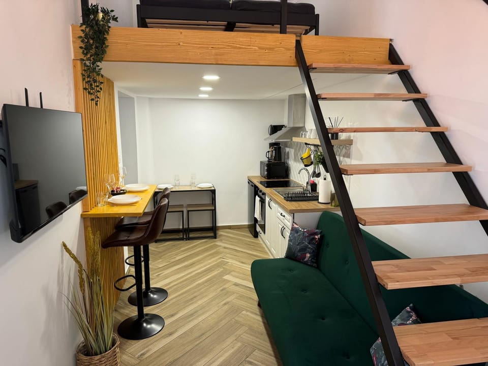 Communal lounge/ TV room, TV and multimedia, Kitchen or kitchenette, Living room, Dining area