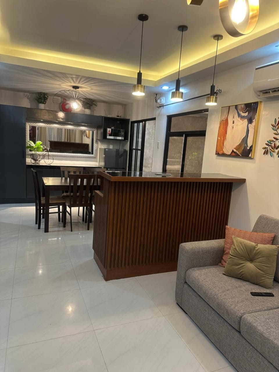 Living room, Lounge or bar, minibar
